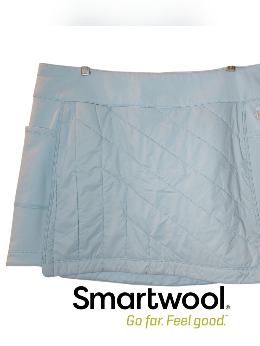 Smartwool Blue Merino Wool Skirt